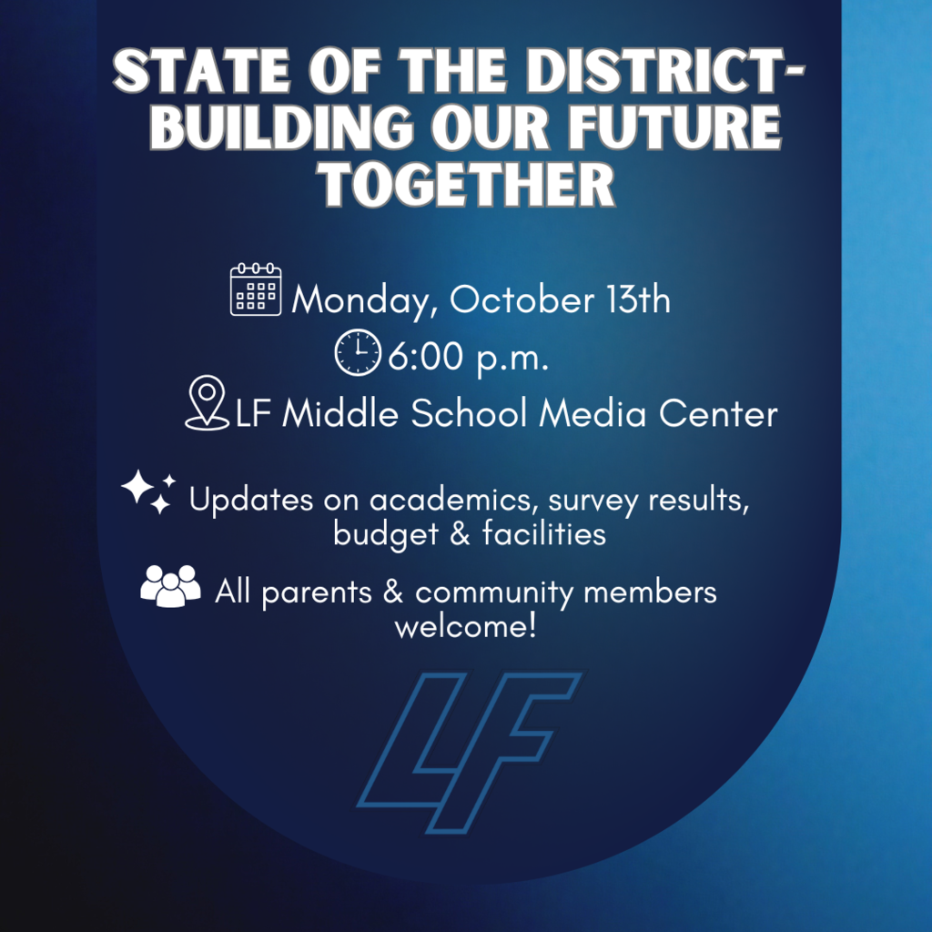 State of the District flyer