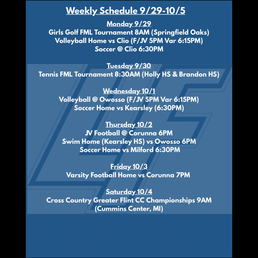 sports schedule