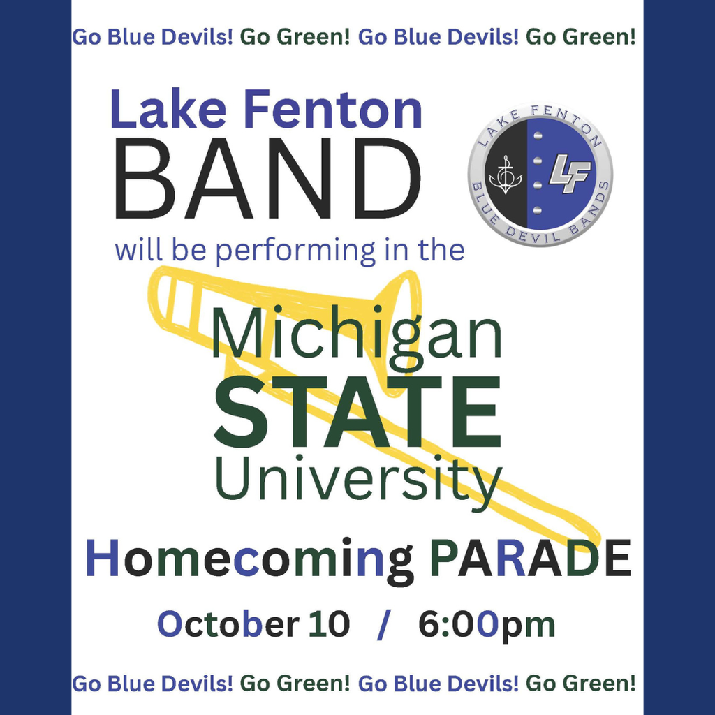homecoming parade flyer