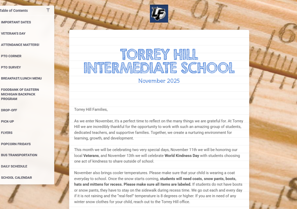 TH November 2025 Newsletter