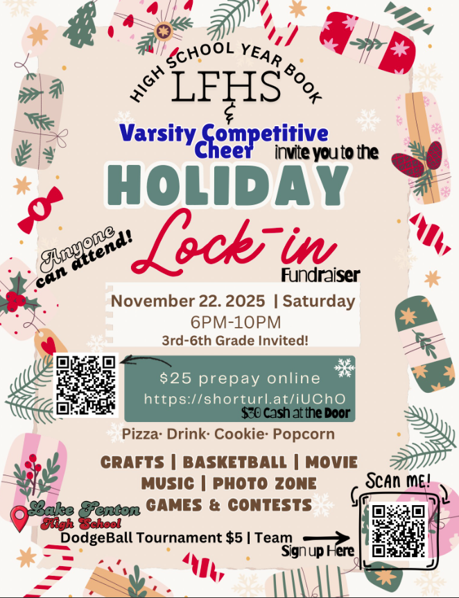 LFHS & Competive Cheer Lock-In