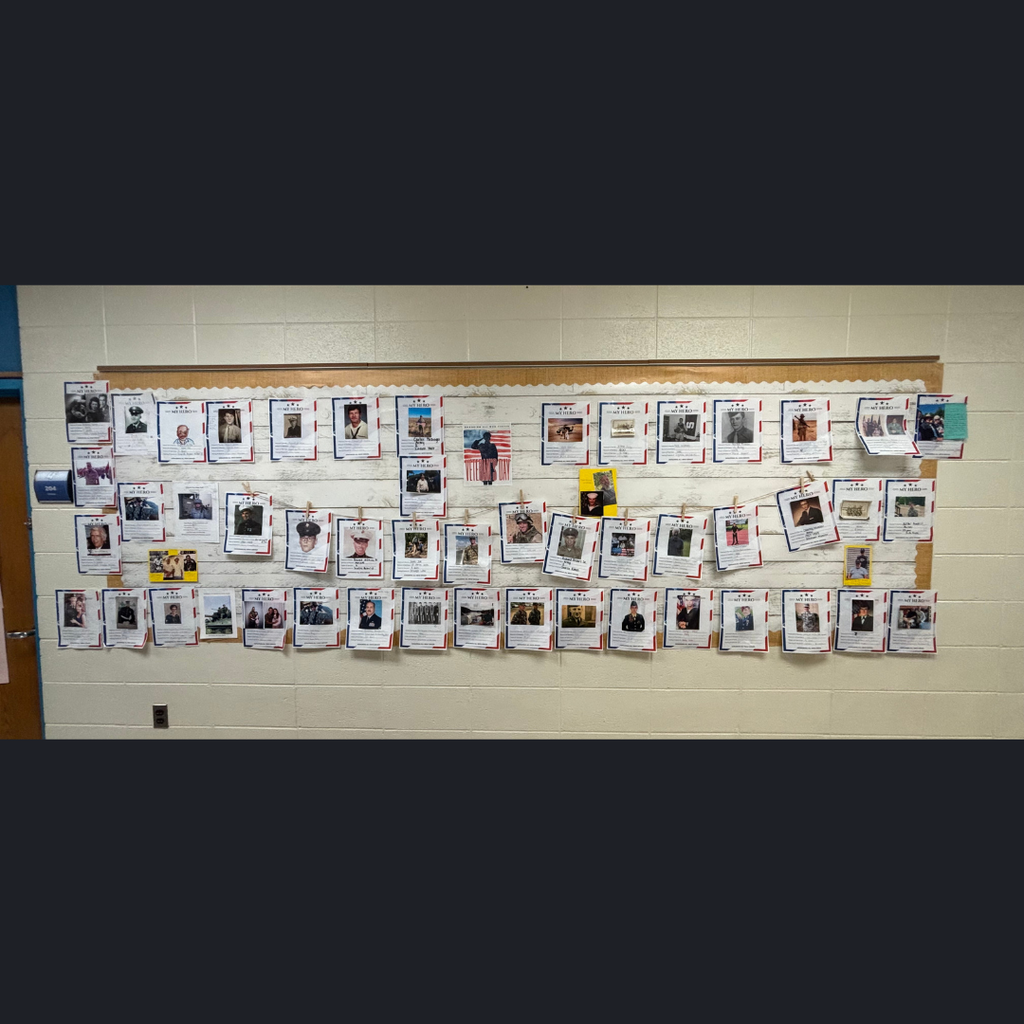 veterans day honor wall