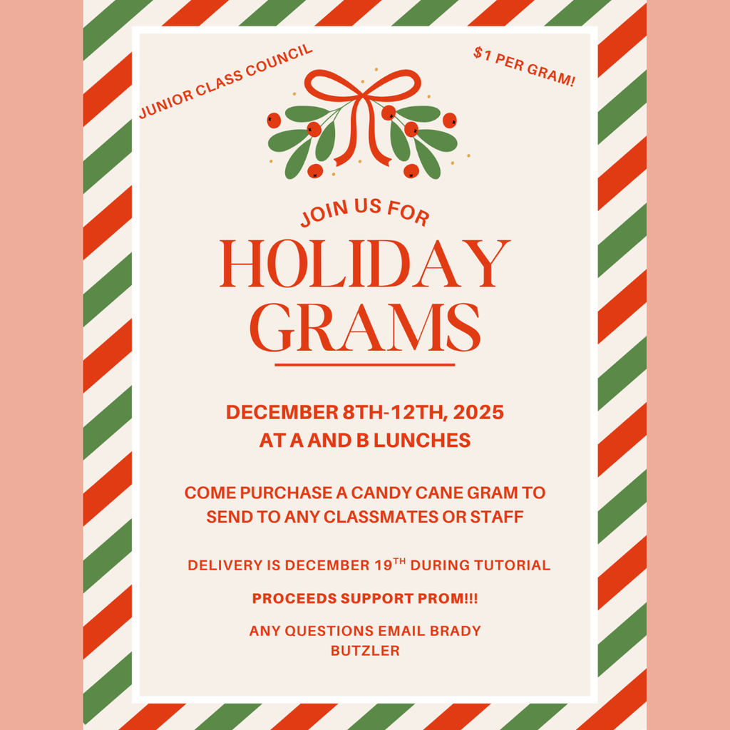 holiday gram flyer