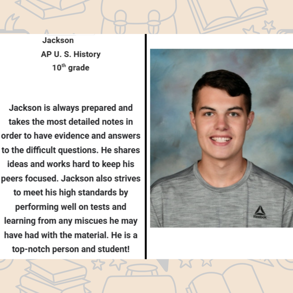 Ap student of the month