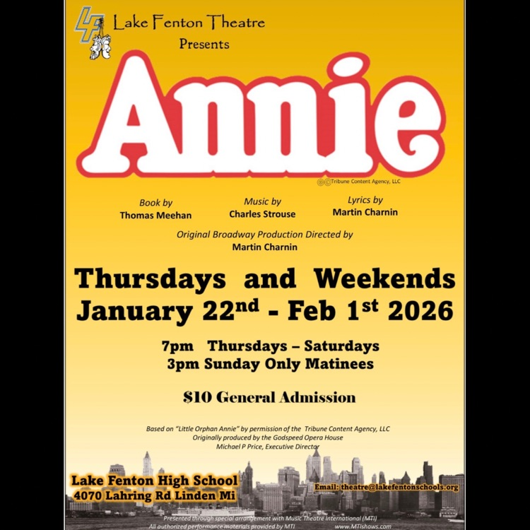 Annie flyer