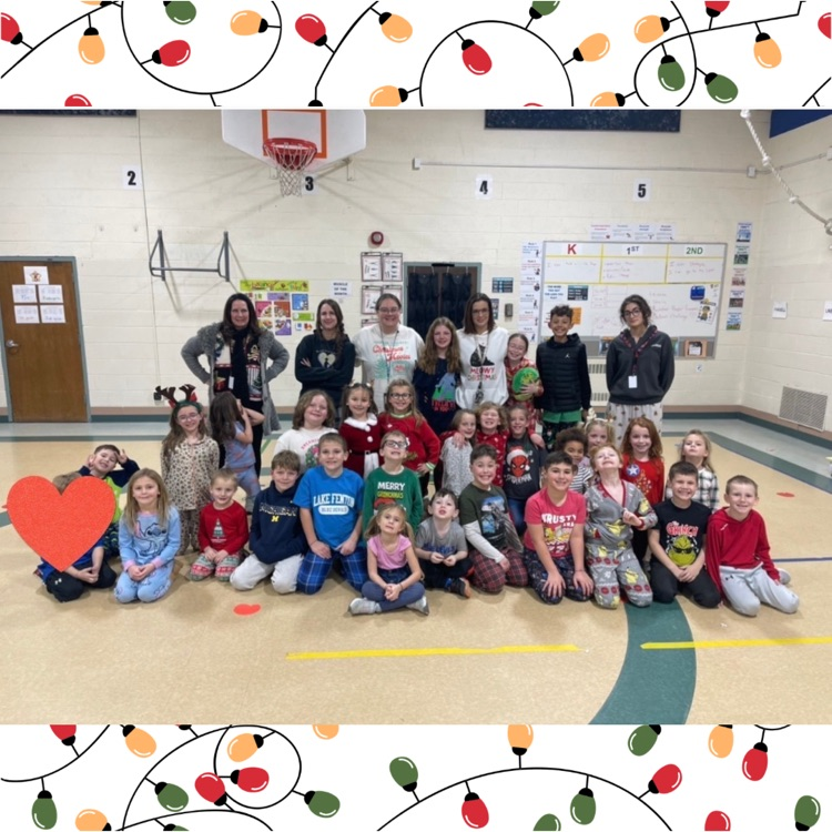 group of kids posing