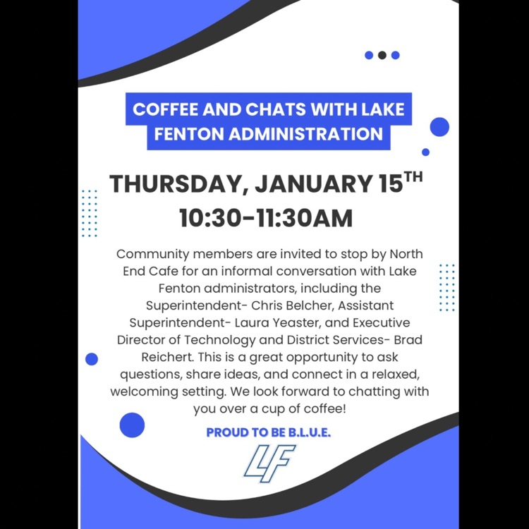 coffee and chats flyer