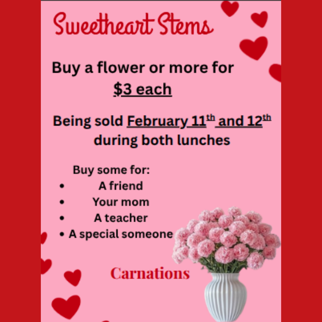 sweetheart stems fundraiser