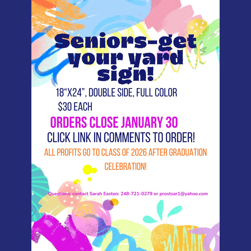 yard sign flyer