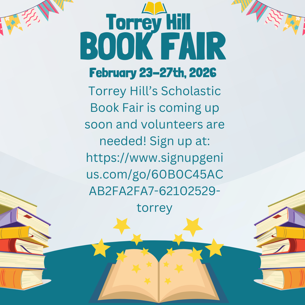 Torrey Hill book fair February 23-27