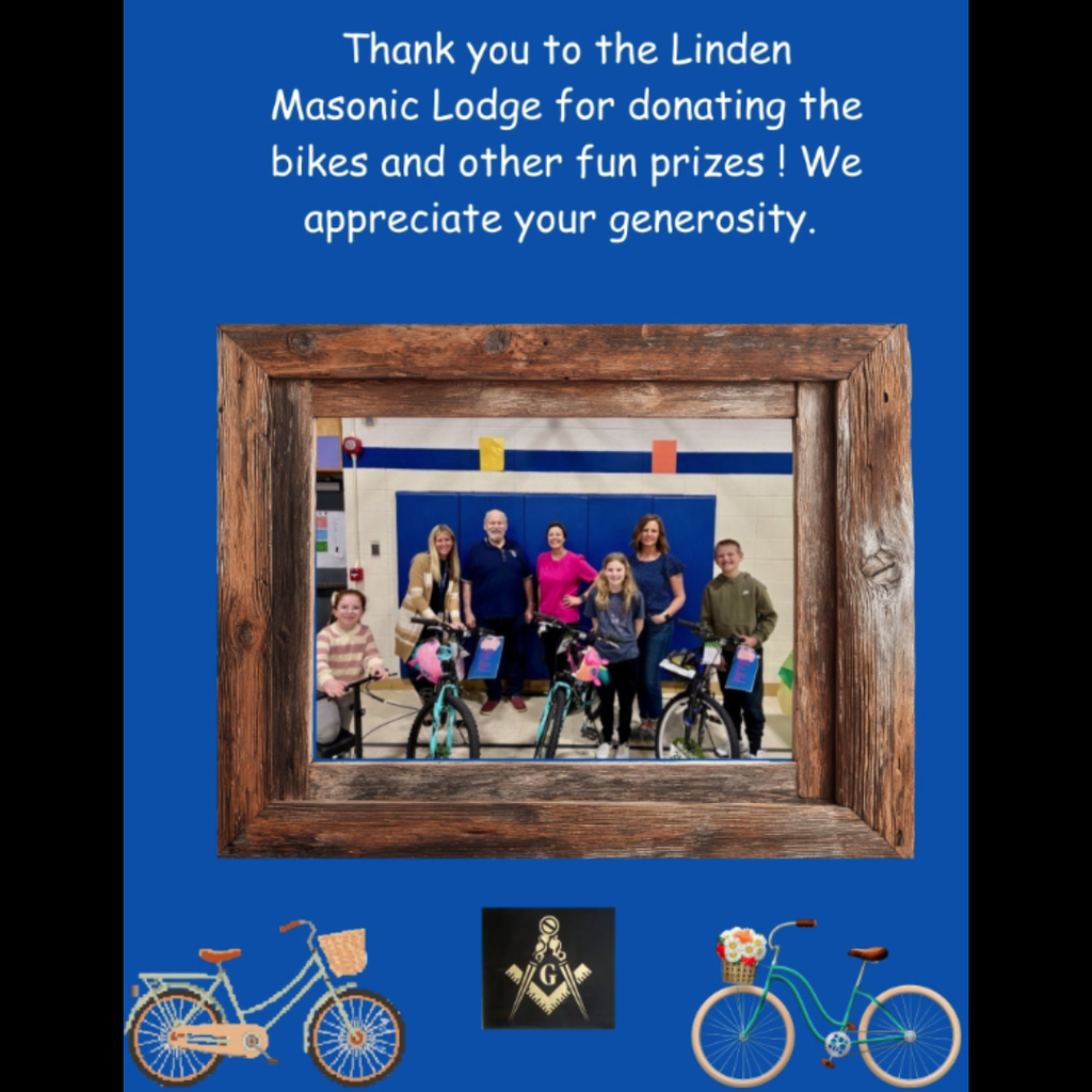 Thank you to Linden Lodgefor donations toward March is Reading Month at Torrey Hill