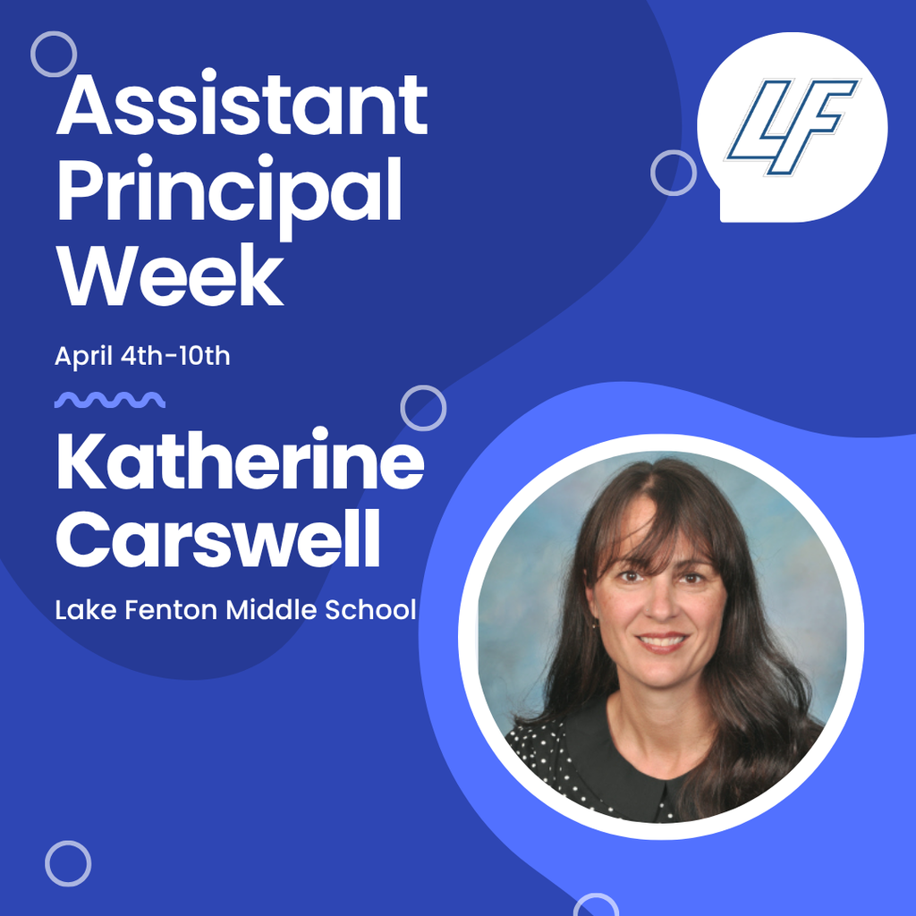 Assistant Prinicipal week image- Katherine Carswell LFMS