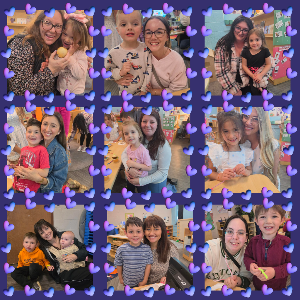 pictures of preschoolers with their moms