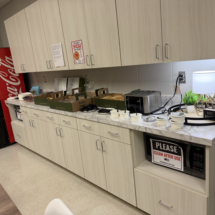 breakfast laid out in a kitchen