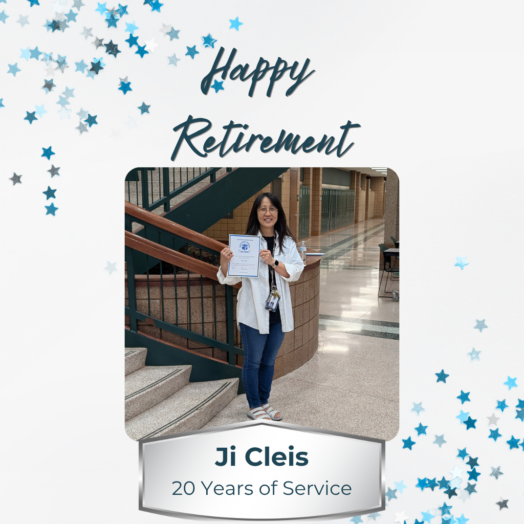 Happy Retirement- Ji Cleis 20 years of service