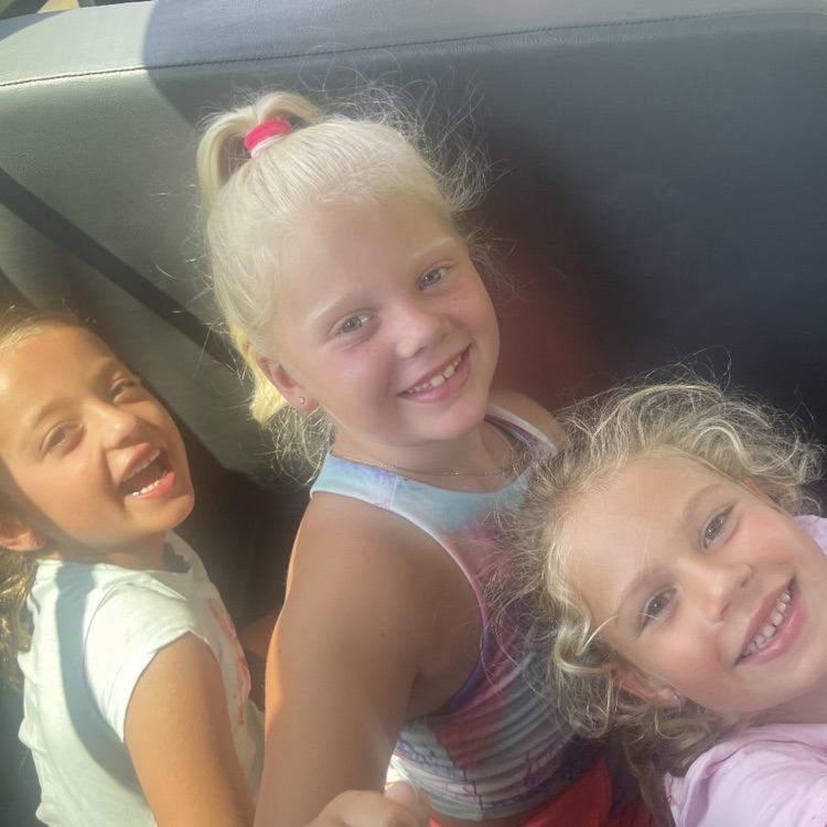 3 kids smiling