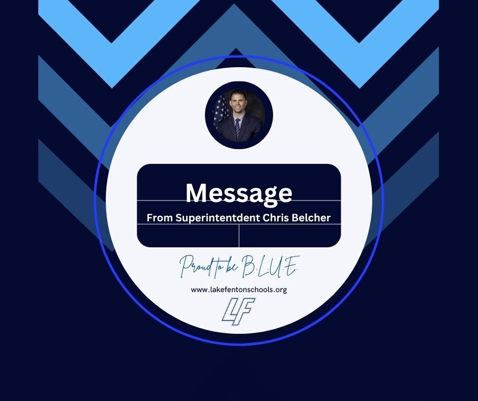 Welcome Back Message from Superintendent Belcher can be found at the following link: https://aptg.co/0YGb0d