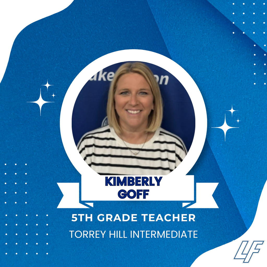 Kimberly Goff 5th Grade teacher Torrey Hill Intermediate