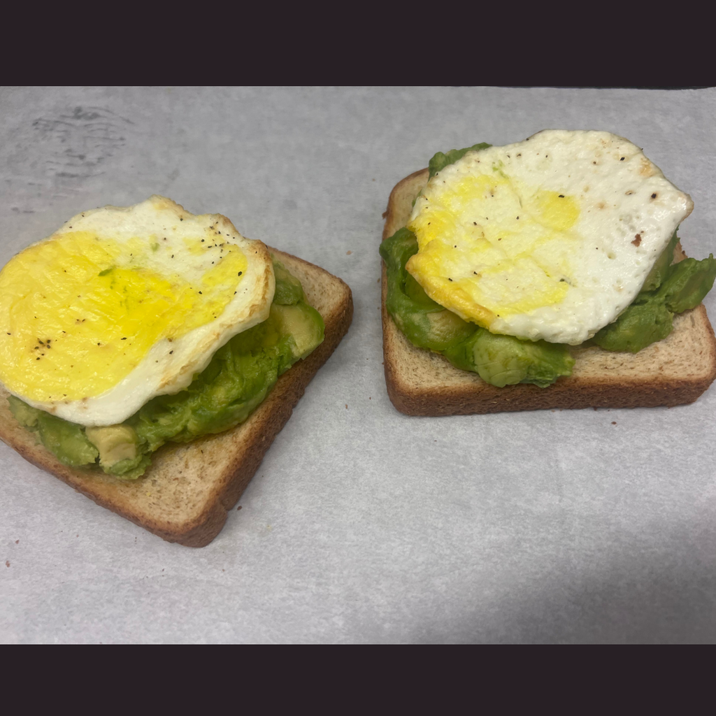 eggs on toast
