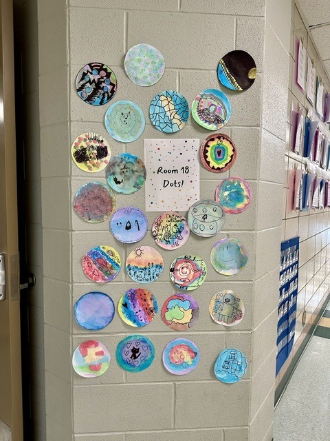 watercolor circle paintings