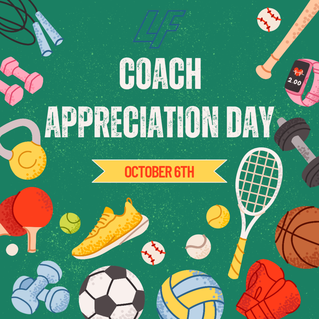COACH APPRECIATION DAY OCTOBER 6TH