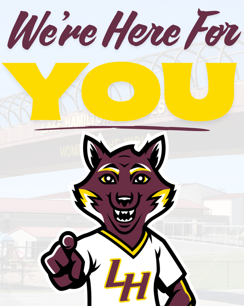 WE'RE HERE FOR YOU