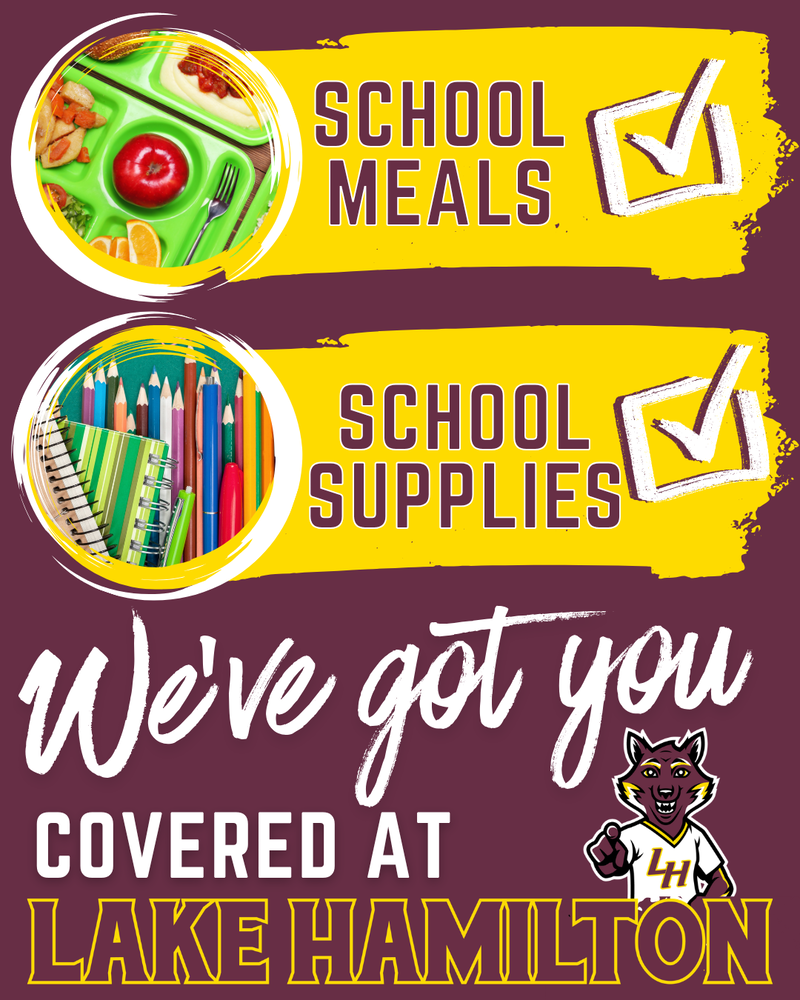 MEALS & SCHOOL SUPPLIES