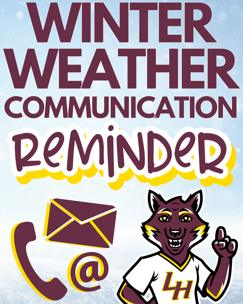 Lake Hamilton School District Winter Weather Communication Plan