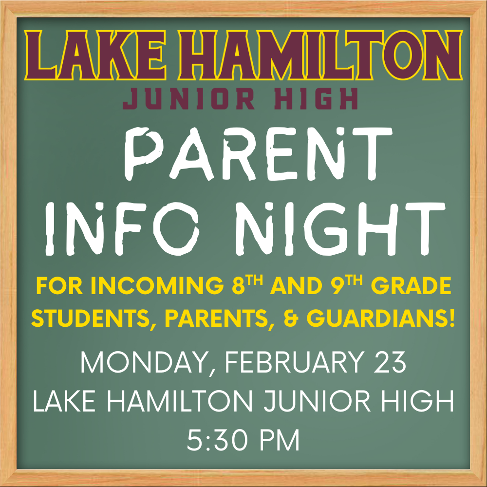PARENT INFO NIGHT