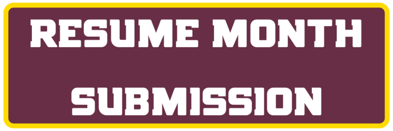 Resume Month Submission Resume Month Submission