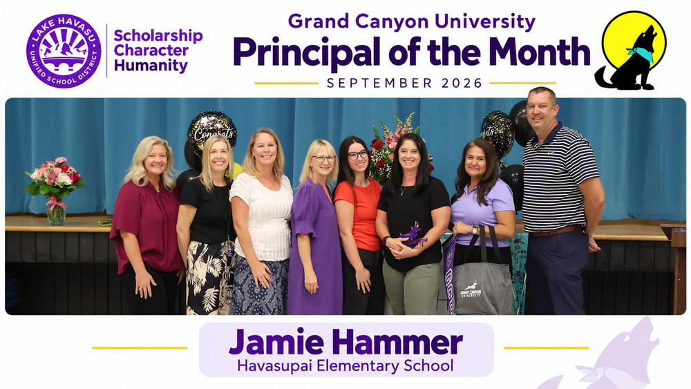 jamie hammer principal of the month gcu