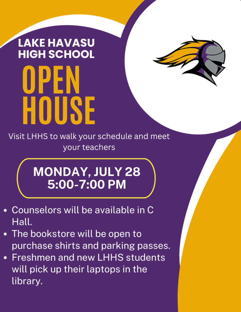 Lake Havasu High School Open House