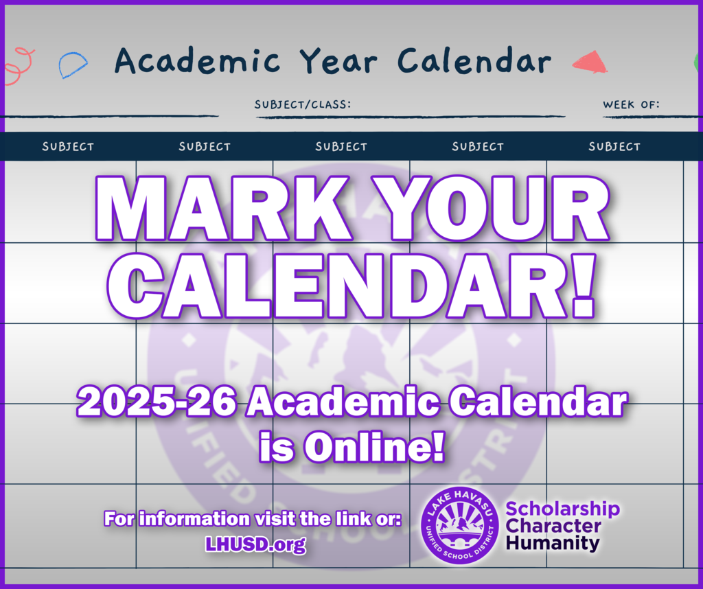 LHUSD#1 2025-26 Academic Calendar