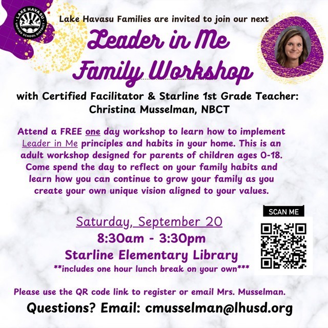 Leader in Me Workshop