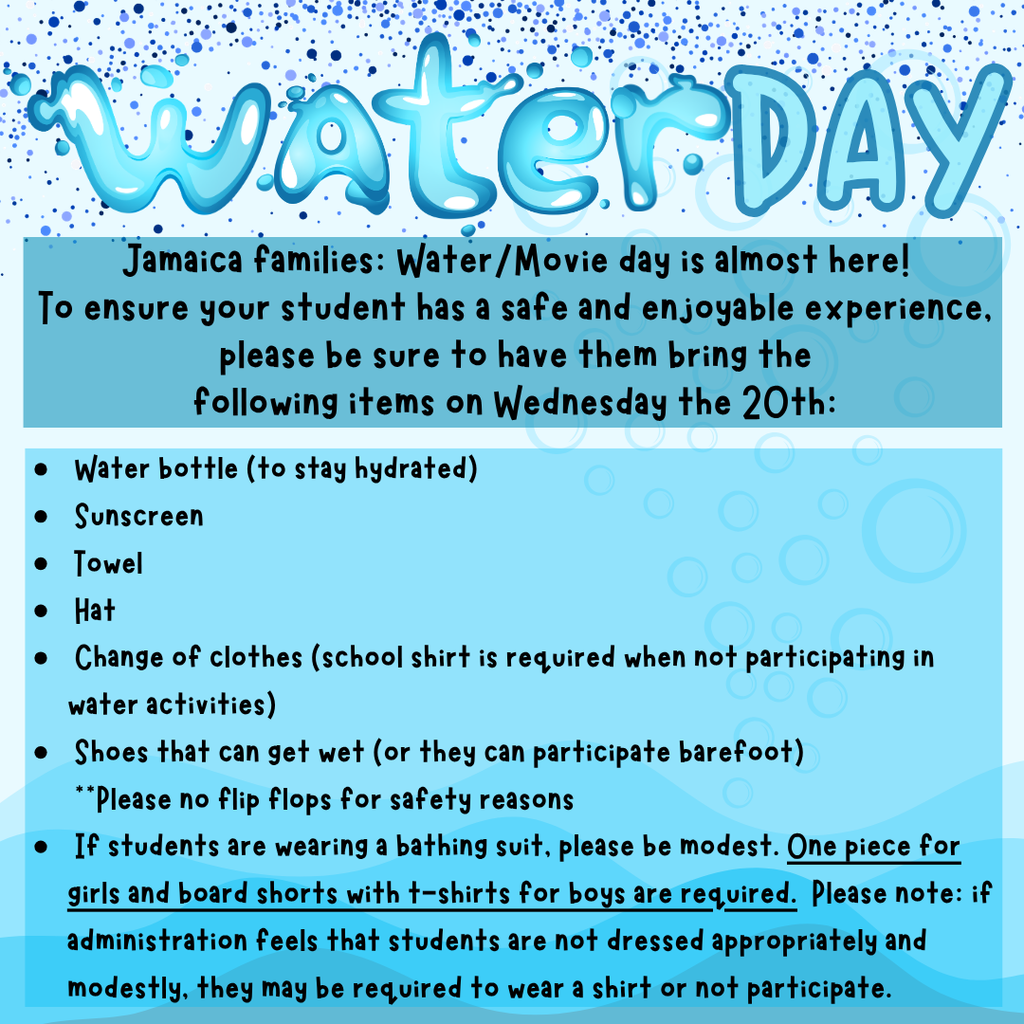Water Day Info
