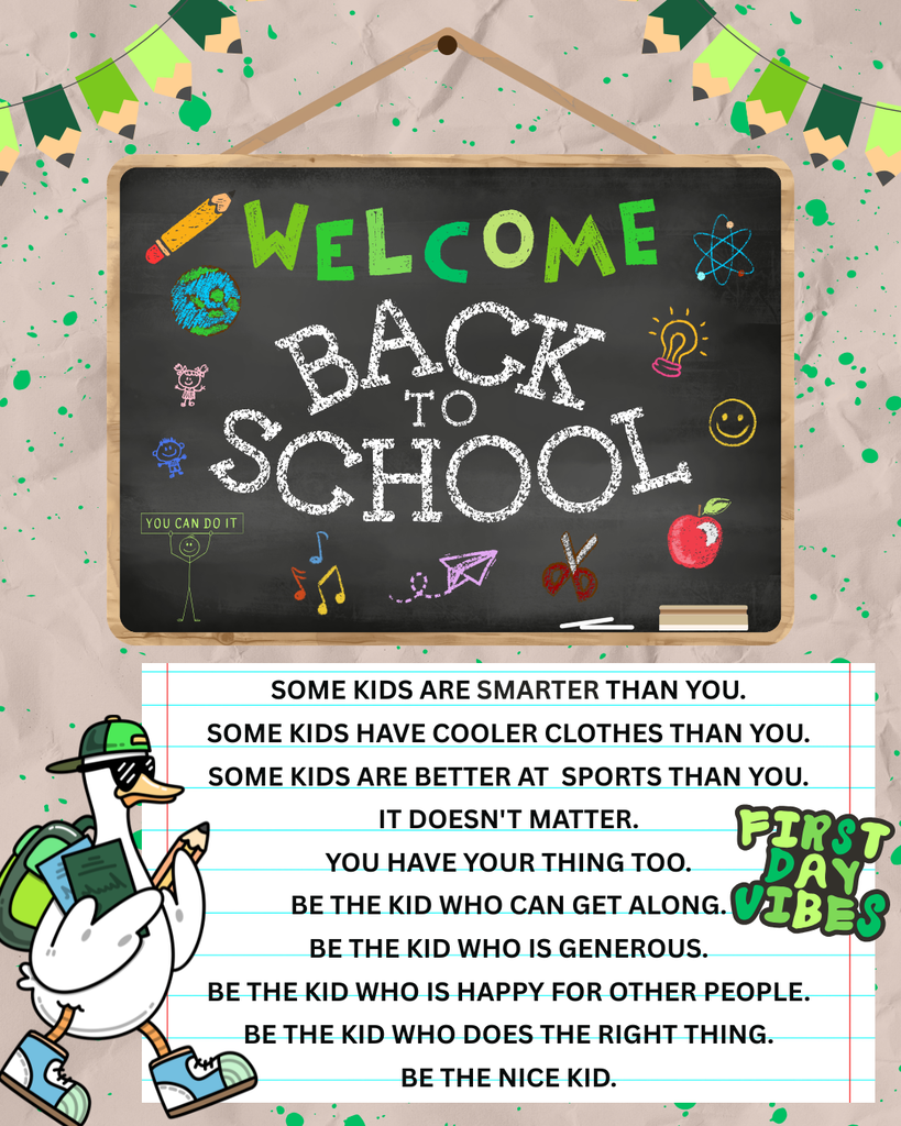 welcome back to school crocs!