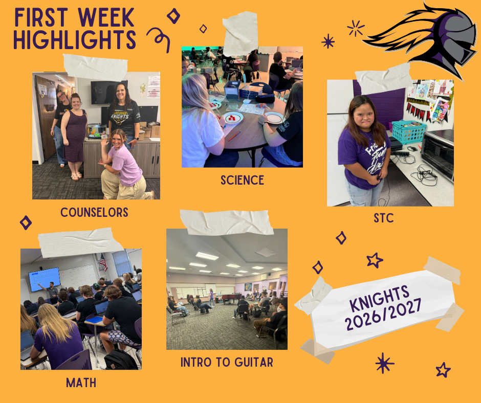 First week highlights in classrooms