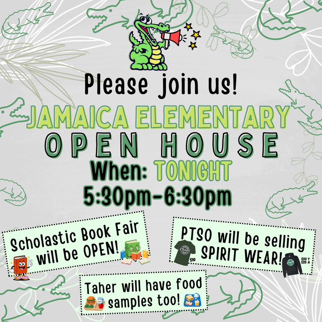 Join us TONIGHT for Open House from 5:30pm-6:30pm