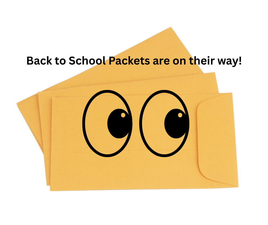 back to school packets