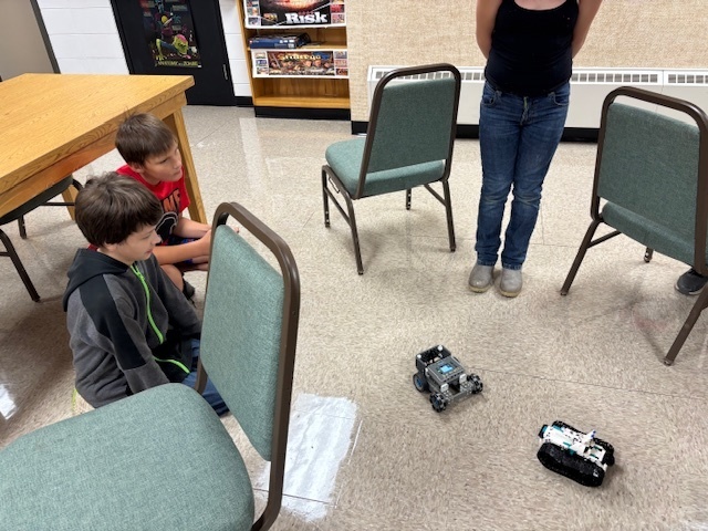 students introduced to coding and robotics