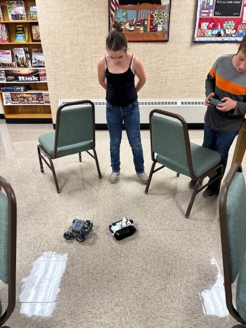 students introduced to coding and robotics