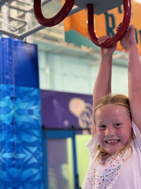 student on field trip