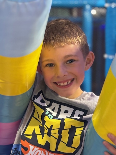 student on field trip