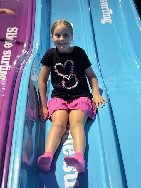 student on field trip