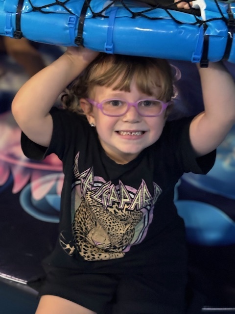 student on field trip