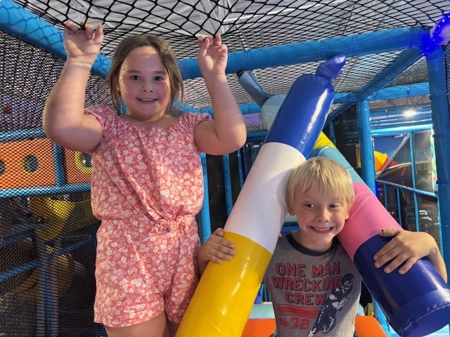 student on field trip