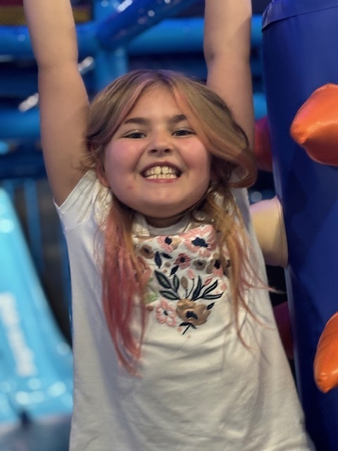 student on field trip