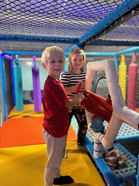 student on field trip