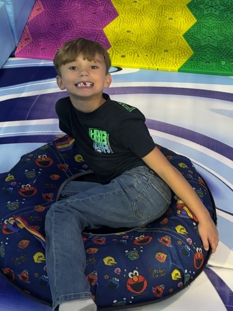 student on field trip