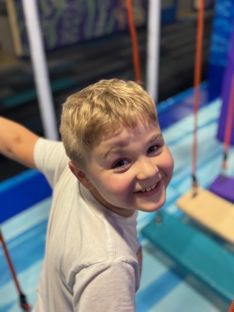 student on field trip